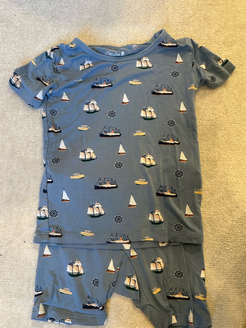 Kyte Baby Boat Short Sleeve PJ